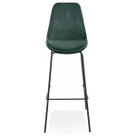 Paris Prix Tabouret De Bar En Velours "Lon" 115cm Vert