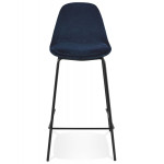 Paris Prix Tabouret De Bar En Velours "Sean" 89cm Bleu