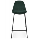 Paris Prix Tabouret De Bar En Velours "Sean" 89cm Vert