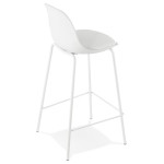 Paris Prix Tabouret De Bar Industriel "Sidon" 87cm Blanc