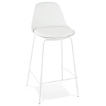paris prix Tabouret de Bar Industriel "Sidon" 87cm Blanc