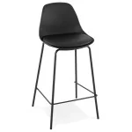 paris prix Tabouret de Bar Industriel "Sidon" 87cm Noir