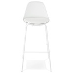 Paris Prix Tabouret De Bar Industriel "Sidon" 96cm Blanc