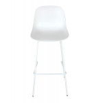 Paris Prix Tabouret De Bar Intérieur & Extérieur "Philip" 100cm Blanc