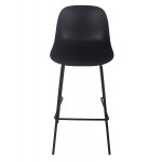 Paris Prix Tabouret De Bar Intérieur & Extérieur "Philip" 100cm Noir