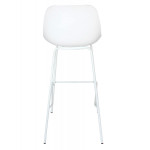 Paris Prix Tabouret De Bar Intérieur & Extérieur "Philip" 90cm Blanc