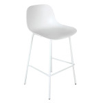 paris prix Tabouret de Bar Intérieur & Extérieur "Philip" 90cm Blanc
