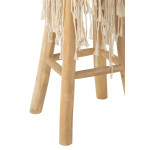 Paris Prix Tabouret De Bar Macramé "Pure Nature" 85cm Naturel
