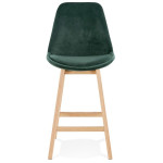 Paris Prix Tabouret De Bar "Minor" 103cm Vert & Naturel