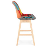 Paris Prix Tabouret De Bar Patchwork "Aury" 104cm Multicolore