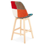 Paris Prix Tabouret De Bar Patchwork "Aury" 104cm Multicolore