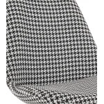 Paris Prix Tabouret De Bar Pied De Poule "Lon" 105cm Blanc