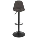 Paris Prix Tabouret De Bar Réglable Rotatif "Ahmad" 107cm Gris Foncé