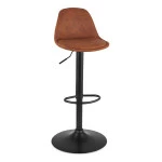 paris prix Tabouret de Bar Réglable Rotatif "Ahmad" 107cm Marron