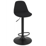 Paris Prix Tabouret De Bar Réglable Rotatif "Carter" 107cm Noir