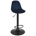 Paris Prix Tabouret De Bar Réglable Rotatif "Donovan" 107cm Bleu
