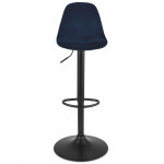Paris Prix Tabouret De Bar Réglable Rotatif "Donovan" 107cm Bleu