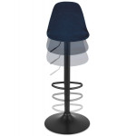 Paris Prix Tabouret De Bar Réglable Rotatif "Donovan" 107cm Bleu