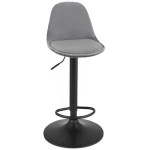Paris Prix Tabouret De Bar Réglable Rotatif "Donovan" 107cm Gris