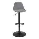 paris prix Tabouret de Bar Réglable Rotatif "Donovan" 107cm Gris