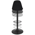 Paris Prix Tabouret De Bar Réglable Rotatif "Donovan" 107cm Noir