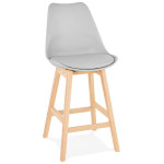 paris prix Tabouret de Bar Scandinave "Elise" 102cm Gris