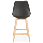 Paris Prix Tabouret De Bar Scandinave "Elise" 102cm Noir