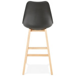 Paris Prix Tabouret De Bar Scandinave "Elise" 112cm Noir