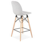 Paris Prix Tabouret De Bar Scandinave "Jelena" 107cm Gris