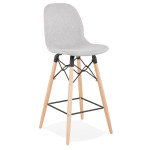paris prix Tabouret de Bar Scandinave "Jelena" 107cm Gris