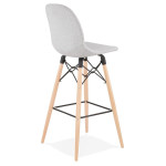 Paris Prix Tabouret De Bar Scandinave "Jelena" 111cm Gris