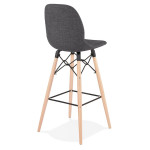 Paris Prix Tabouret De Bar Scandinave "Jelena" 111cm Gris Foncé