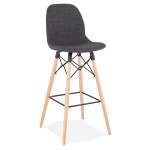 paris prix Tabouret de Bar Scandinave "Jelena" 111cm Gris Foncé