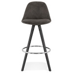 Paris Prix Tabouret De Bar Scandinave "Miro" 87cm Gris & Noir
