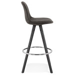 Paris Prix Tabouret De Bar Scandinave "Miro" 87cm Gris & Noir