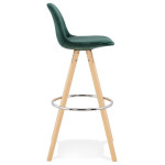 Paris Prix Tabouret De Bar Scandinave "Miro" 97cm Vert & Naturel
