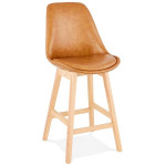 paris prix Tabouret de Bar Scandinave "Naïs" 102cm Brun