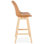 Paris Prix Tabouret De Bar Scandinave "Naïs" 112cm Brun