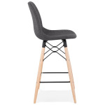 Paris Prix Tabouret De Bar Scandinave "Planet" 107cm Gris Foncé