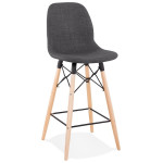 paris prix Tabouret de Bar Scandinave "Planet" 107cm Gris Foncé