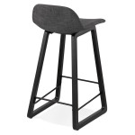 Paris Prix Tabouret De Bar "Talik" 86cm Gris Foncé & Noir
