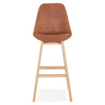 Paris Prix Tabouret De Bar "Vars" 113cm Marron & Naturel