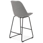 Paris Prix Tabouret De Bar Vintage "Mayaso" 109cm Noir