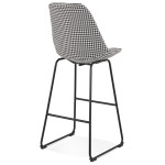 Paris Prix Tabouret De Bar Vintage "Mayaso" 119cm Noir