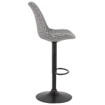 Paris Prix Tabouret De Bar Vintage "Terano" 123cm Noir