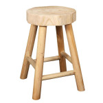 paris prix Tabouret Design en Bois "Harald" 40cm Naturel
