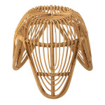 paris prix Tabouret Design en Rotin "Léa" 44cm Naturel