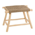 paris prix Tabouret Design en Teck "Timo" 60cm Naturel