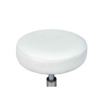 Paris Prix Tabouret Pivotant Design "Pivoar" 50-66cm Blanc