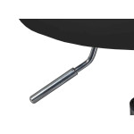 Paris Prix Tabouret Pivotant Design "Pivoar" 50-66cm Noir